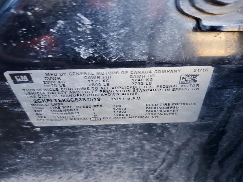 2016 GMC Terrain sle