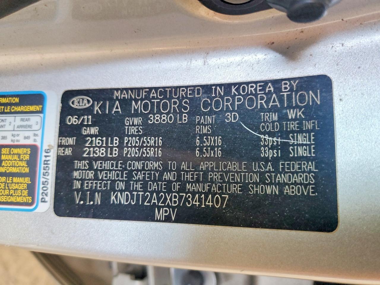 2011 KIA Soul +
