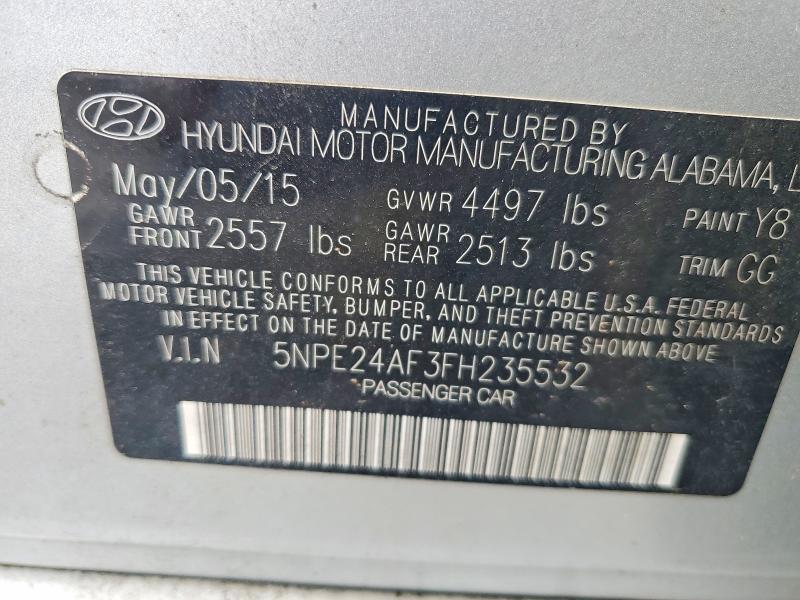 2015 Hyundai Sonata se