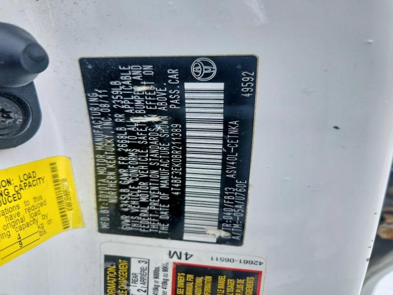 2011 Toyota Camry Base