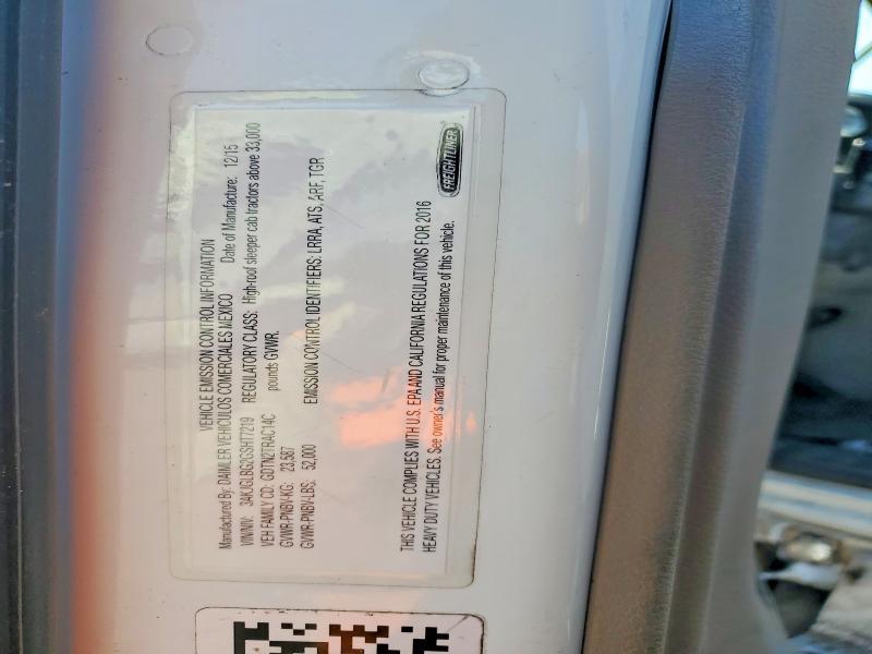 2016 Freightliner Cascadia 126 Semi Truck