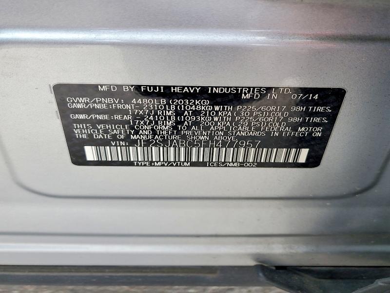 2015 Subaru Forester 2.5i