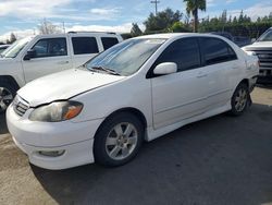Toyota Corolla salvage cars for sale: 2008 Toyota Corolla s