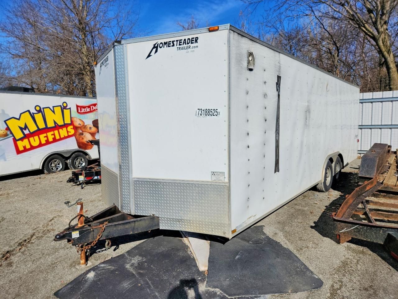 2014 Homestead 2013 Homesteader 824PT Enclosed Cargo Trailer