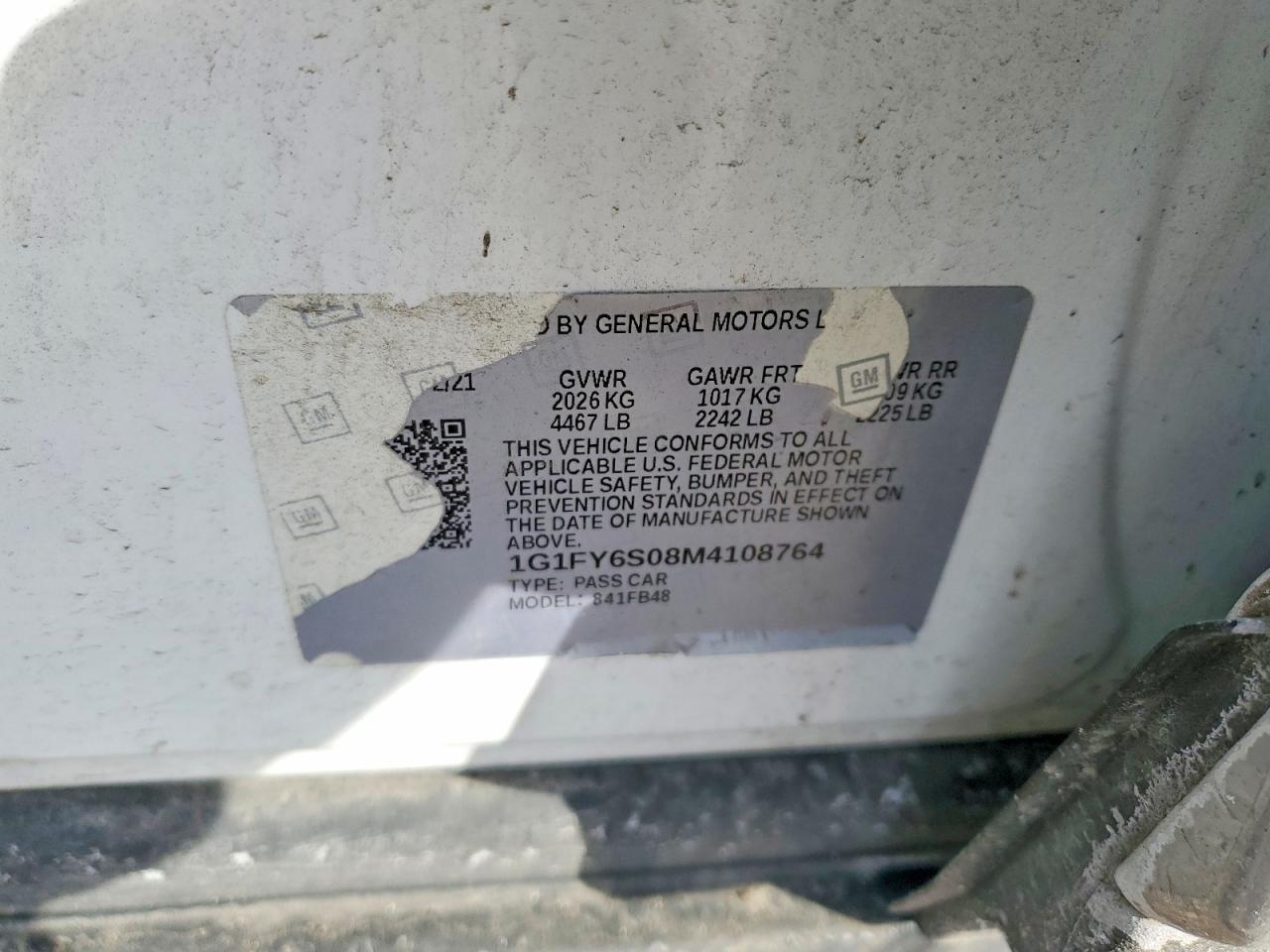 2021 Chevrolet Bolt ev lt