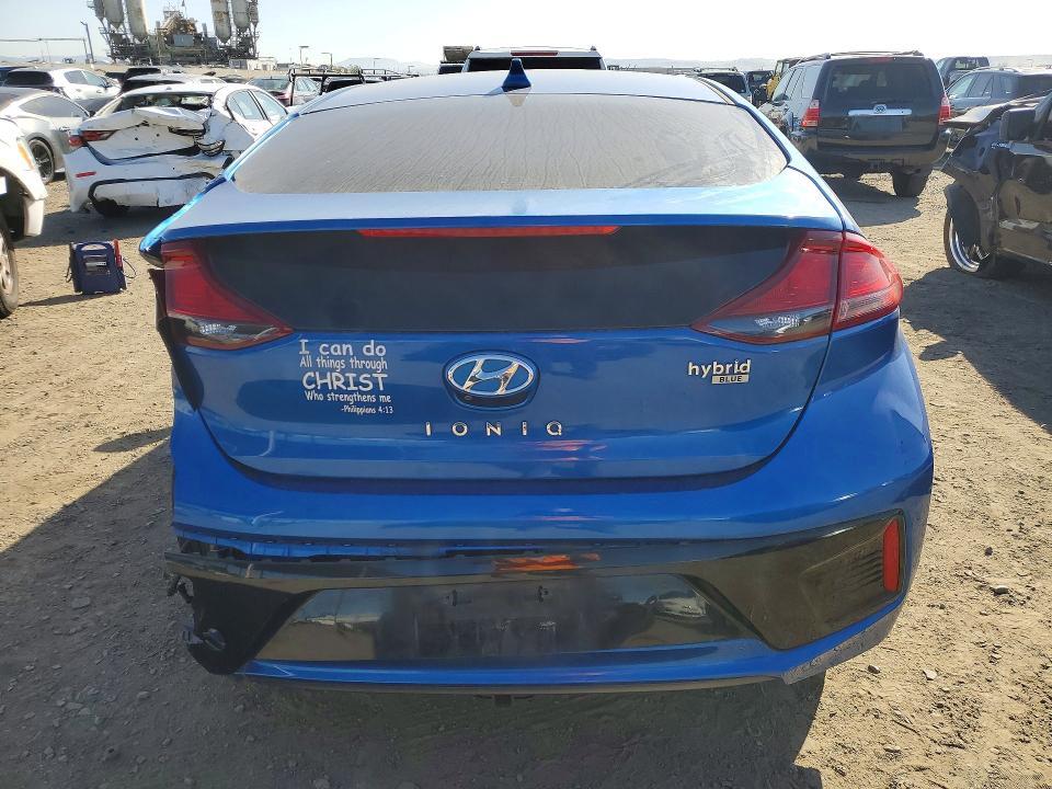 2018 Hyundai Ioniq Hybrid Blue