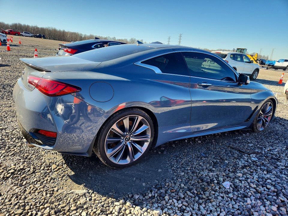 2022 Infiniti Q60 red Sport 400