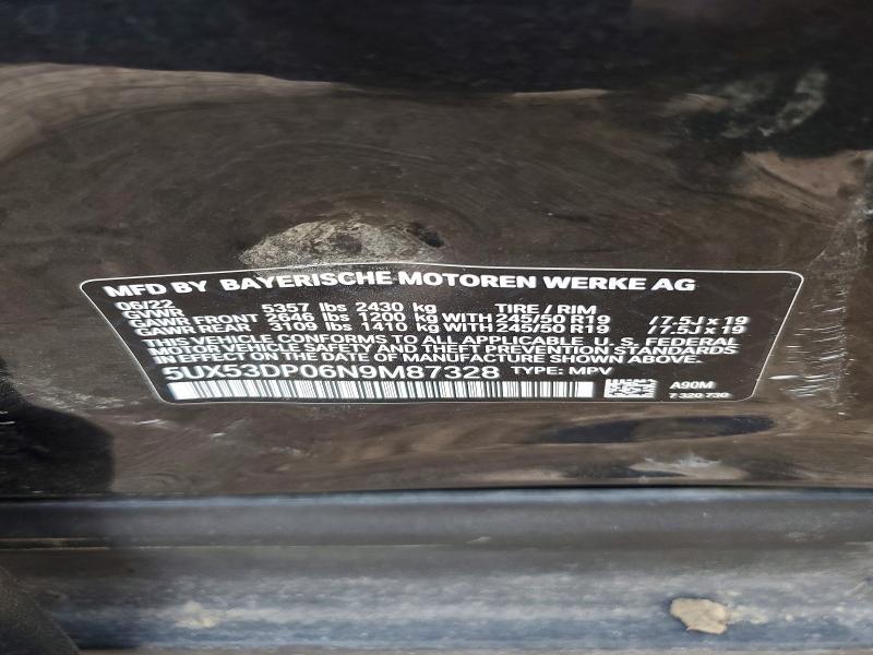 2022 BMW X3 Xdrive30i