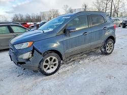 Ford salvage cars for sale: 2022 Ford Ecosport se