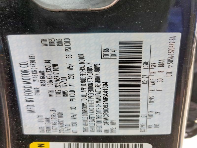 2021 Ford Bronco Sport Badlands