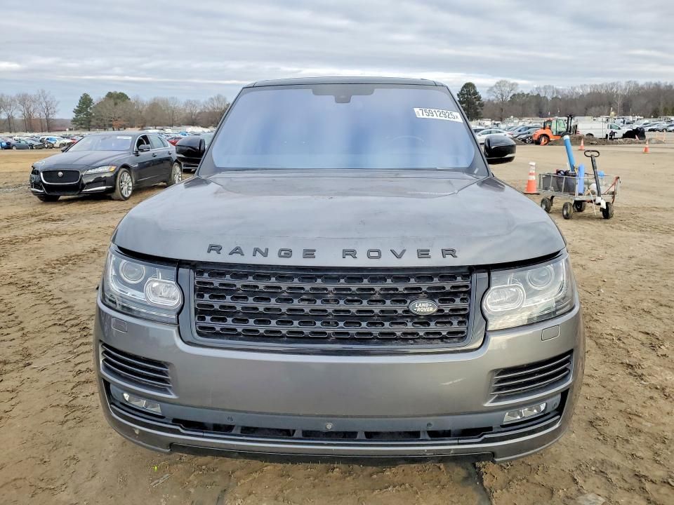 2016 Land Rover Range Rover Supercharged