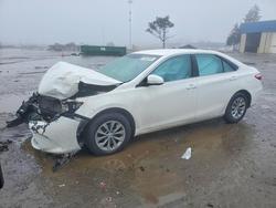Toyota Camry salvage cars for sale: 2016 Toyota Camry le