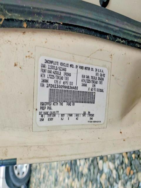 1993 Ford 1992 Ford E350 RV