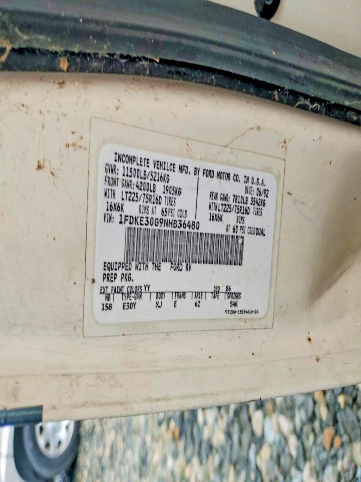 1993 Ford 1992 Ford E350 RV
