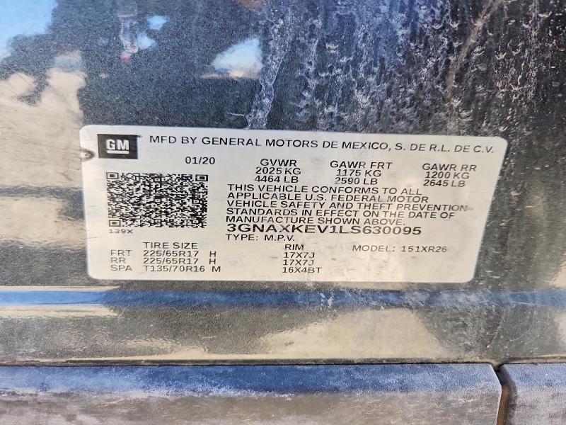 2020 Chevrolet Equinox lt