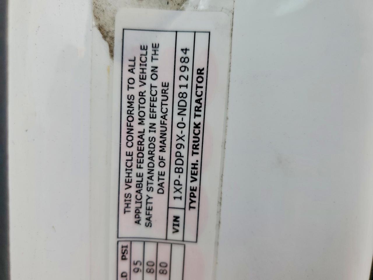 2022 Peterbilt Tractor 2022 Peterbilt 579 Semi Truck