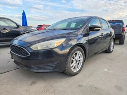 2015 Ford Focus se en venta en Grand Prairie, TX