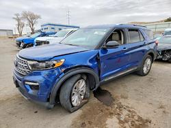 Ford Explorer salvage cars for sale: 2022 Ford Explorer Limited