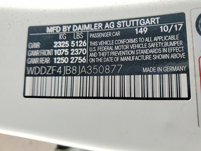 2018 Mercedes-Benz E 300