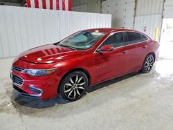 Chevrolet salvage cars for sale: 2018 Chevrolet Malibu lt