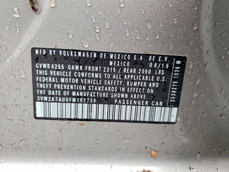 2015 Volkswagen Golf tdi