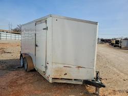 Salvage trucks for sale at Oklahoma City, OK auction: 2018 Foresriver 2018 Forest River Enclosed Cargo Trailer