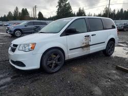Dodge salvage cars for sale: 2015 Dodge Grand Caravan se