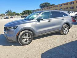 KIA salvage cars for sale: 2021 KIA Sorento lx