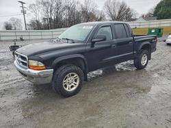 Vehiculos salvage en venta de Copart Gastonia, NC: 2004 Dodge Dakota Quad SLT