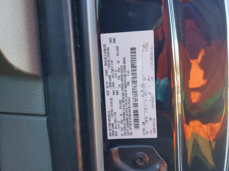 2019 Ford F150 Super cab