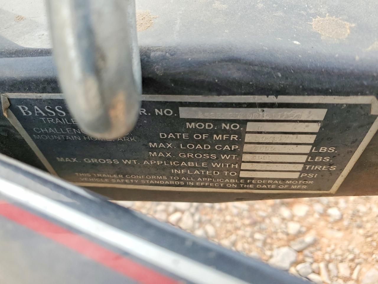 2013 Basstracker TRL Only