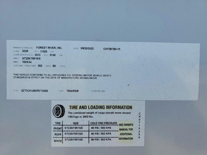 2023 Forest River Cherokee Camper