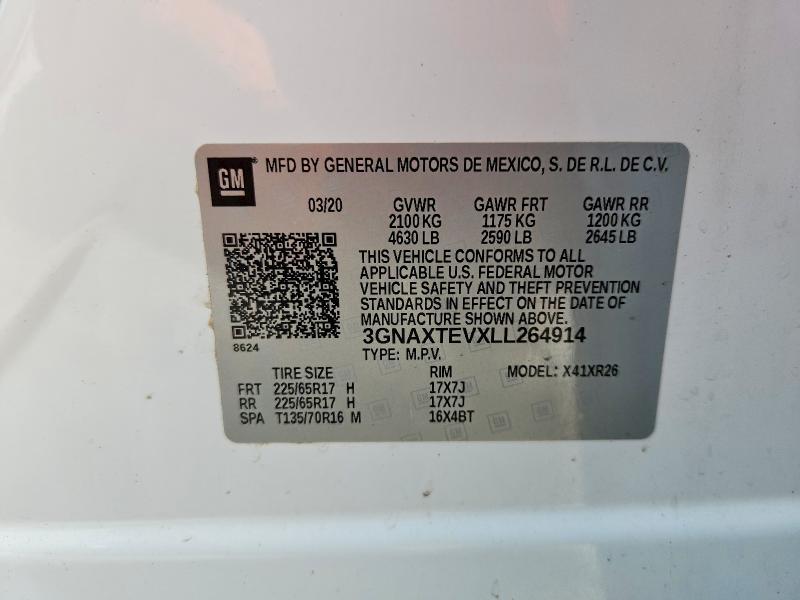 2020 Chevrolet Equinox lt