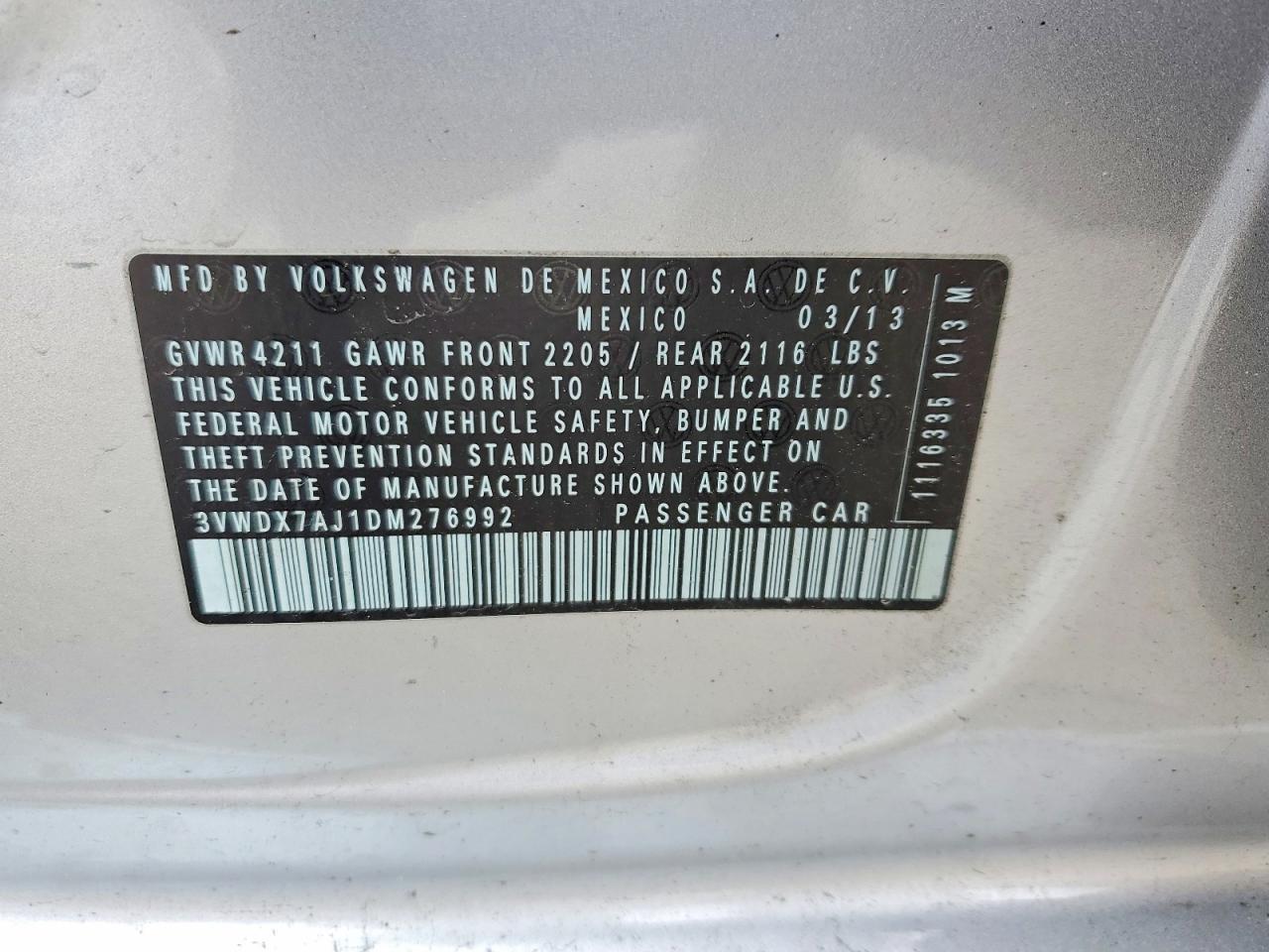 2013 Volkswagen Jetta se