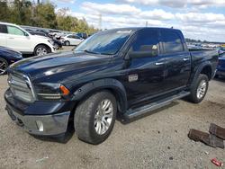 Salvage trucks for sale at Thonotosassa, FL auction: 2013 Dodge RAM 1500 Longhorn