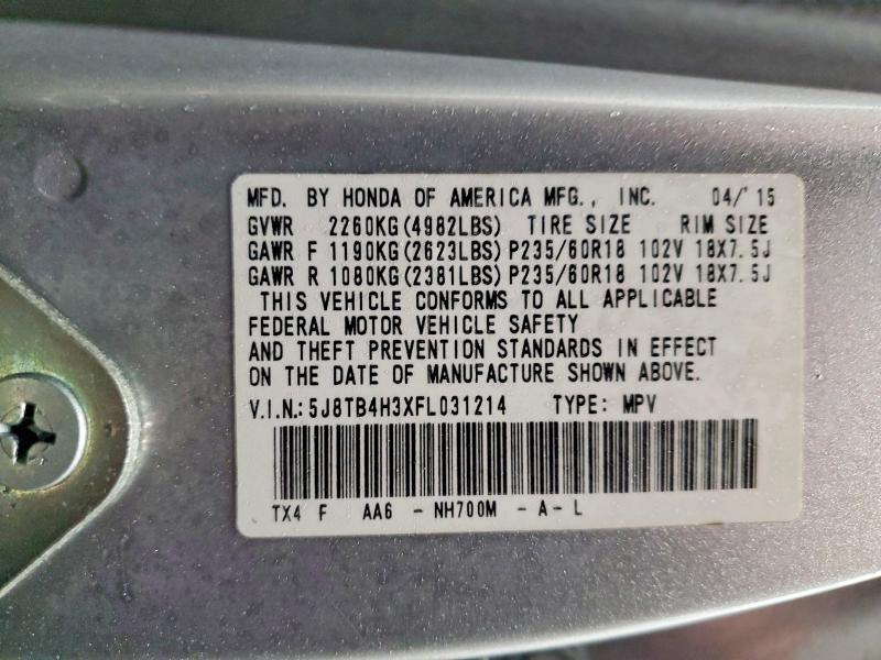 2015 Acura RDX
