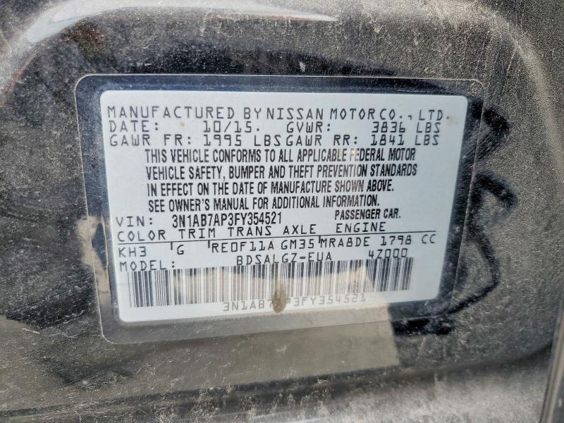 2015 Nissan Sentra s