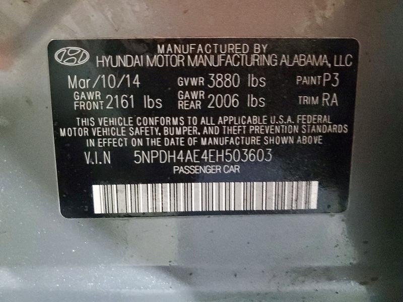 2014 Hyundai Elantra se