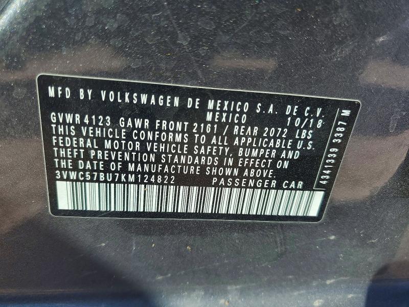 2019 Volkswagen Jetta s