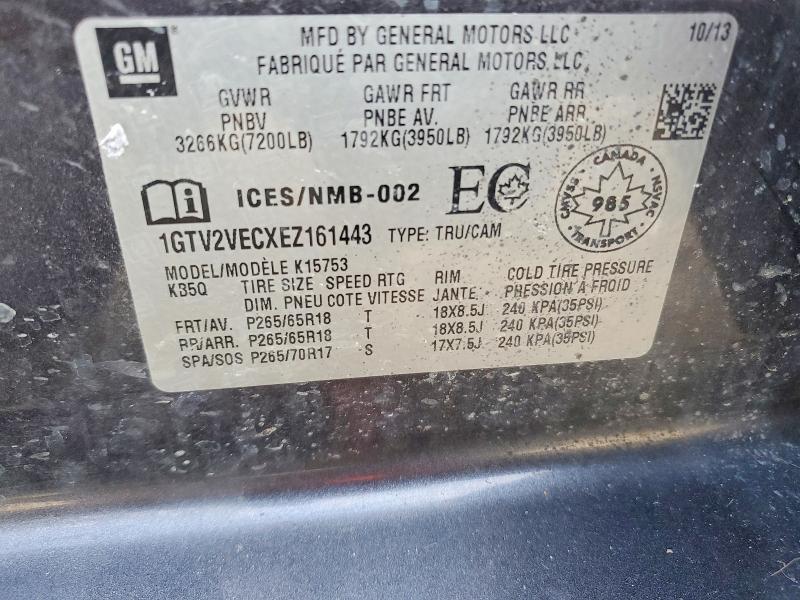 2014 GMC Sierra K1500 slt