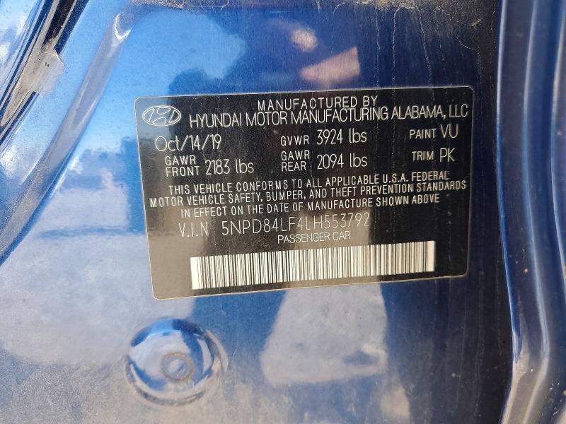2020 Hyundai Elantra sel
