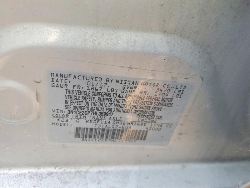 2017 Niss Versa Note