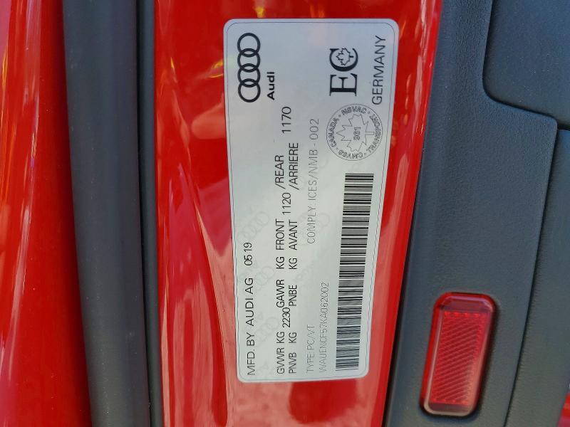 2019 Audi A5 Premium Plus S-line
