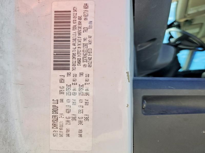 2014 Dodge Ram Promaster 1500 1500 Standard