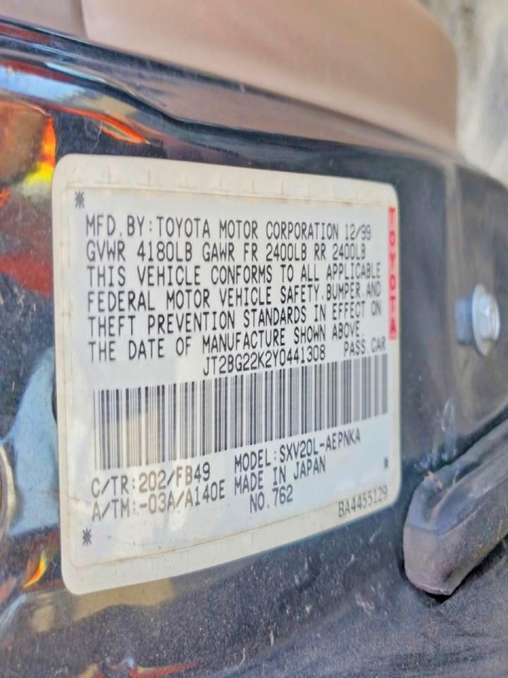 2000 Toyota Camry ce