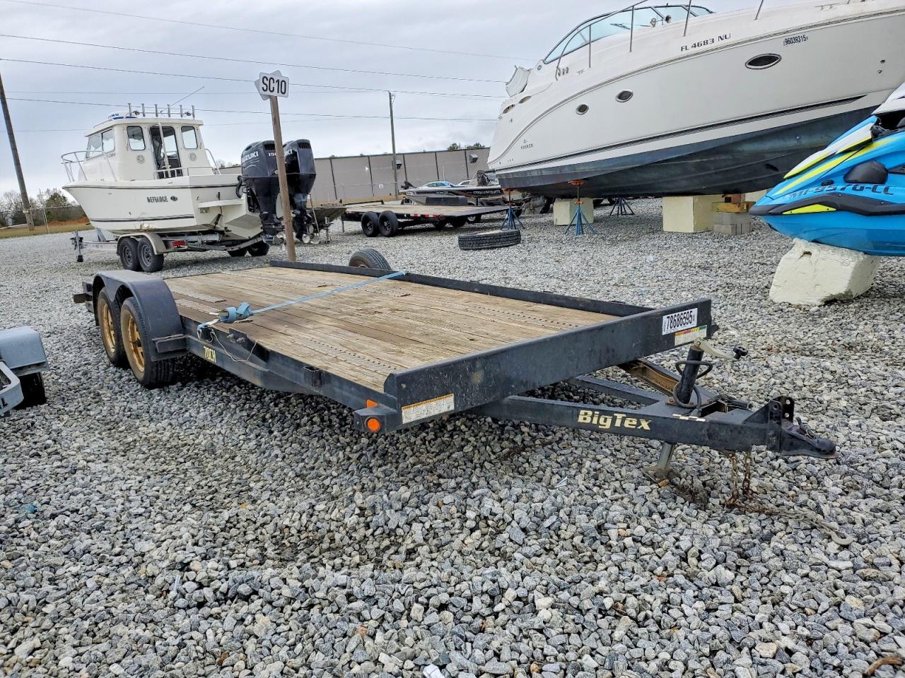 2018 Big Tex 70CH-20BK-GA Equipment Trailer