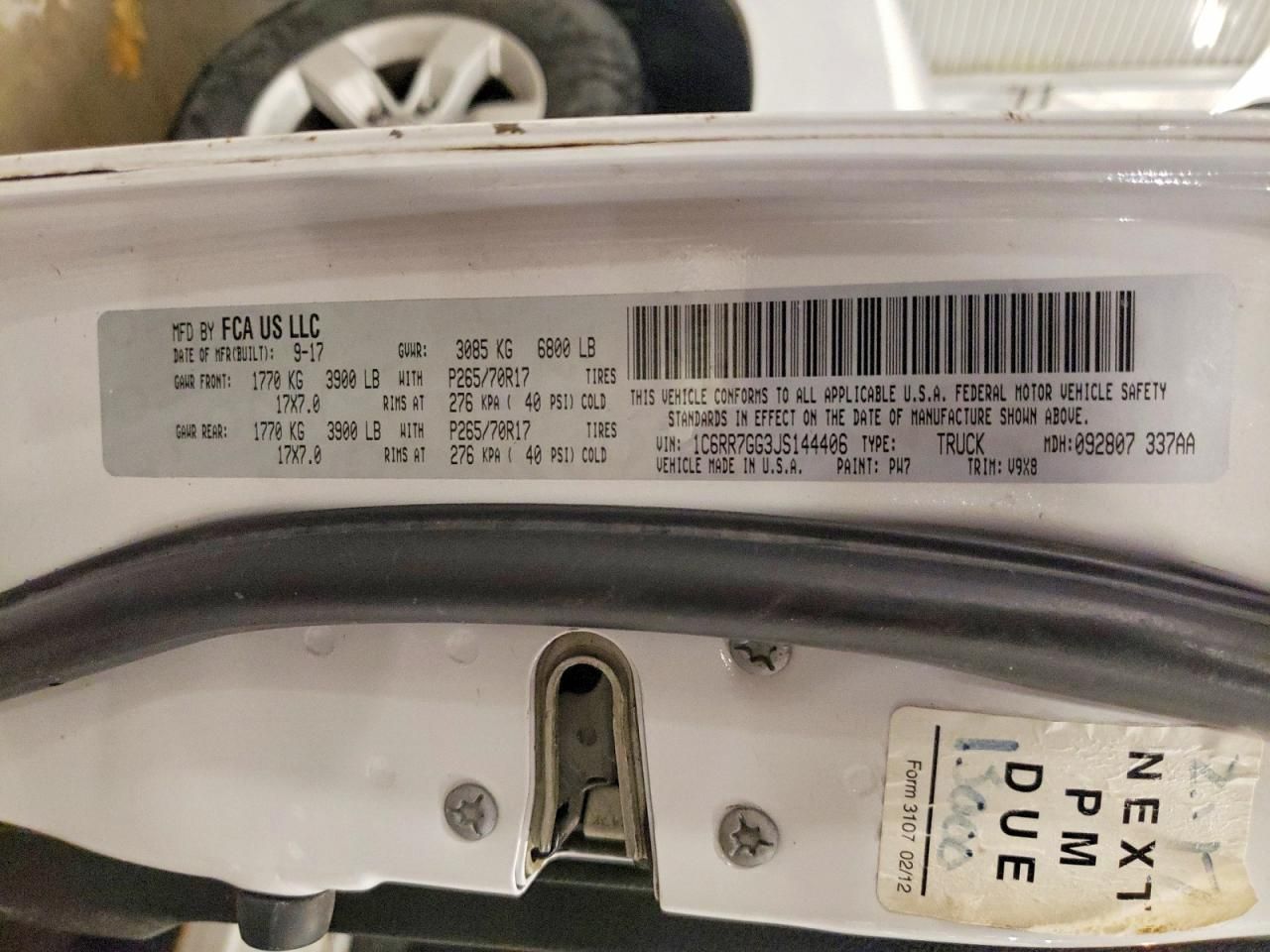 2018 Dodge Ram 1500 slt