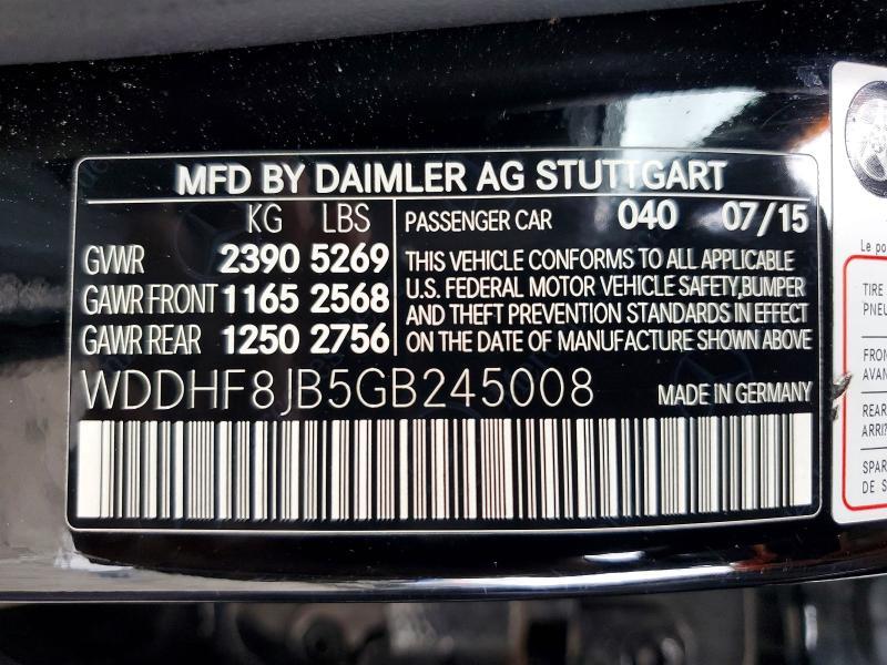 2016 Mercedes-Benz E 350 4matic