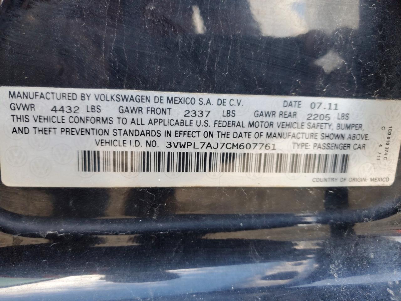 2012 Volkswagen Jetta tdi