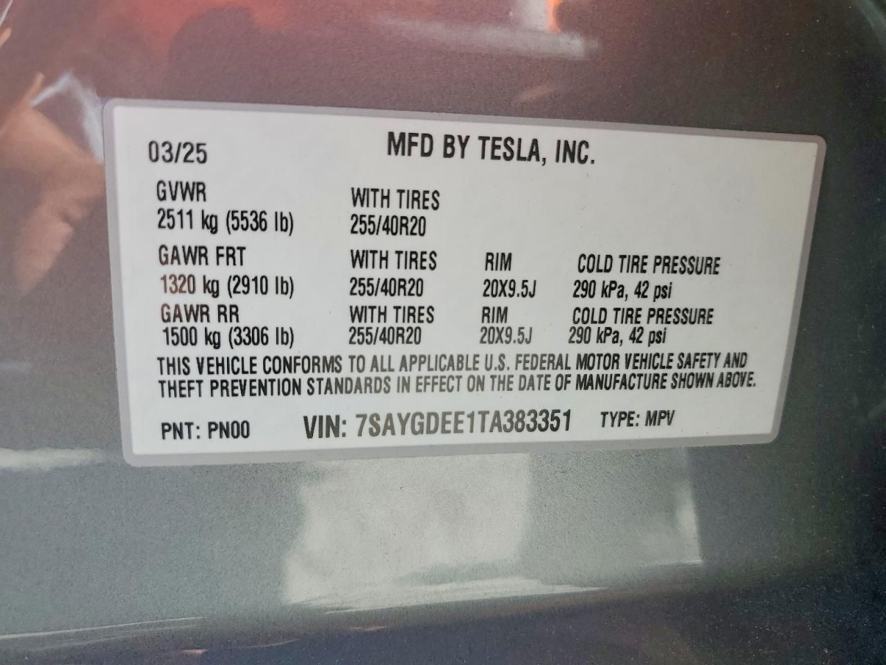 2026 Tesla Model y